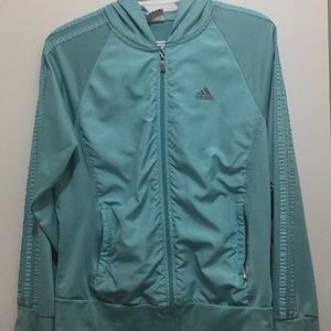 Blue adidas sweater